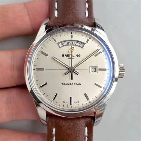 40mm replica transocean breitling|breitling transocean day & date.